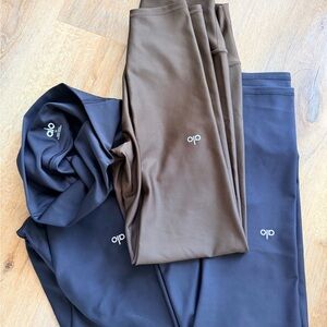 ALO Yoga 7/8 Highwaist Airlift leggings set of 3